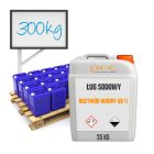 Ług sodowy NaOH 50% roztwór wodny półpaleta 300 kg