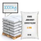 Kwas jabłkowy syntetyczny E296, 1000 kg