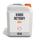 Kwas octowy roztwór 50 % kanister 20 kg