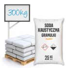 Soda kaustyczna granulki 300 kg worki na półpalecie