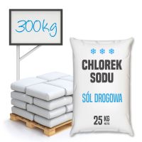 Sól drogowa 300 kg - Półpaleta 