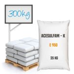 Acesulfam K, E 250 - 300 kg