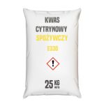 Kwas cytrynowy spożywczy E330 worek 25 kg