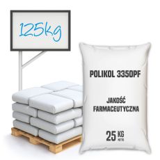 Polikol 3350PF jakości farmaceutycznej 125 kg w workach po 25 kg