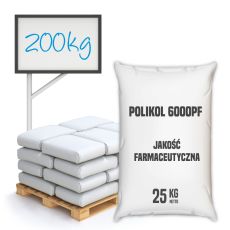 Polikol 6000PF jakości farmaceutycznej 200 kg