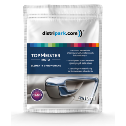 Ściereczki do zabezpieczania samochodowych elementów chromowanych 2 x 10 ml 