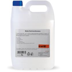 Woda demineralizowana, dejonizowana