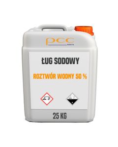 Ług sodowy 50% kanister 25 kg