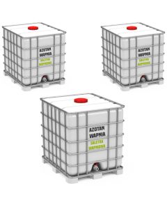 Azotan wapnia, saletra wapniowa 45% roztwór 3 x 1000 kg