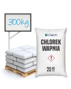 Chlorek wapnia 300 kg - Półpaleta