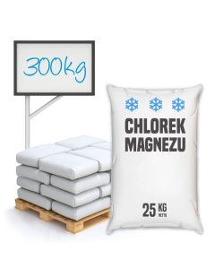 Chlorek magnezu 300 kg - Półpaleta