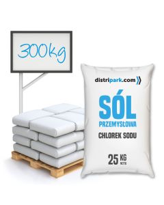 Sól przemysłowa 300 kg - Półpaleta