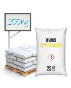 Kwas cytrynowy 300 kg worki na palecie