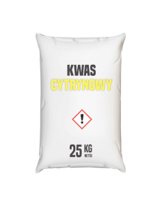 kwas cytrynowy worek 25 kg