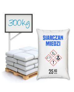 Siarczan miedzi 300 kg - Półpaleta