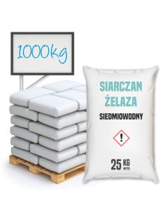 Siarczan żelaza 1000 kg worki na palecie