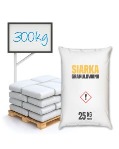Siarka granulowana 300 kg - półpaleta