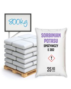 Sorbinian Potasu paleta 800 kg