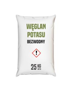 Węglan potasu bezwodny (potaż) 25 kg