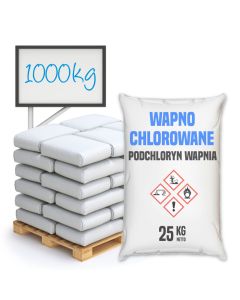 Wapno chlorowane 40 worków na palecie 1000 kg