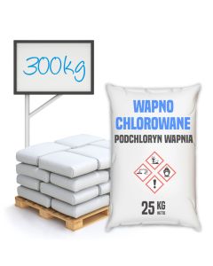Wapno chlorowane półpaleta 12 worków 300 kg