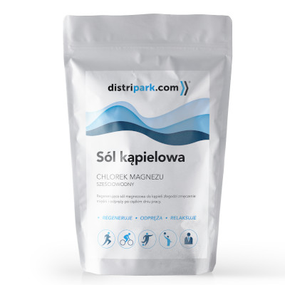 Chlorek magnezu sześciowodny sól kąpielowa doypack 1,5 kg
